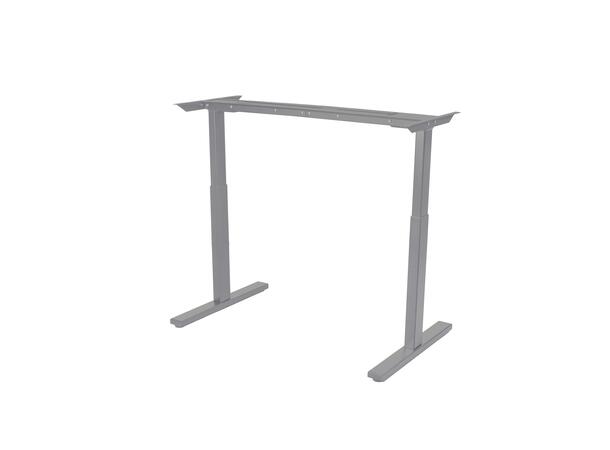 KENSON Compact 2 Sit & Stand Table Silver | 100kg 