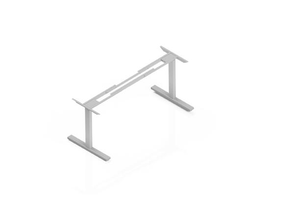 KENSON Compact 2 Sit & Stand Table Silver | 100kg 
