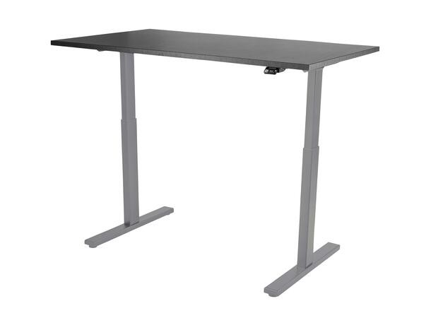 KENSON Compact 2 Sit & Stand Table Silver | 100kg 