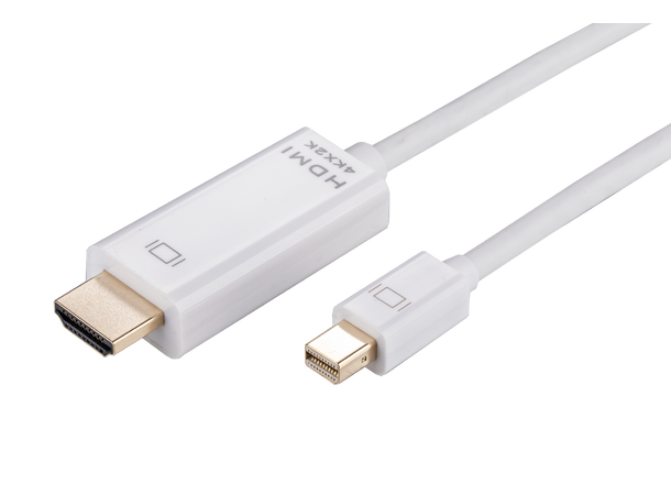 LinkIT Mini Displayport till HDMI Vit, Version 1.2 
