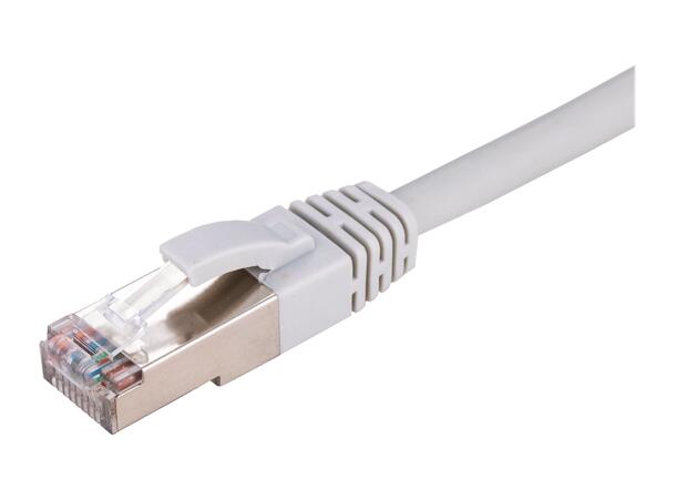 LinkIT Patch S/FTP Cat6a Grå 30m AWG 26/7 | LSZH | Snagless 