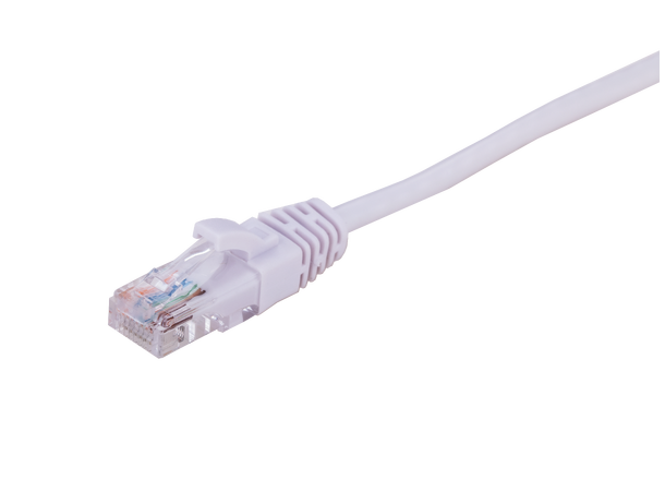 LinkIT U/UTP Patch Cat.5e vit PVC AWG 26 Snagless 