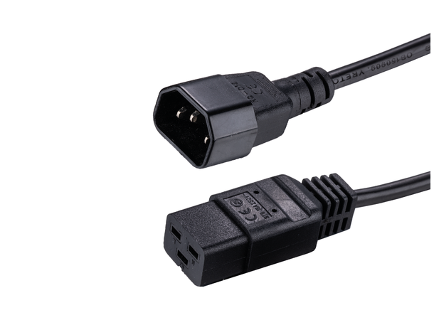 LinkIT strömkabel C19/C14 LSZH 3 x 1,5 mm² | LSZH | Lik: AP9878 