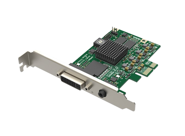 Magewell Pro capture DVI LP PCIe x1, 1-CH HDMI DVI VGA YPbP 