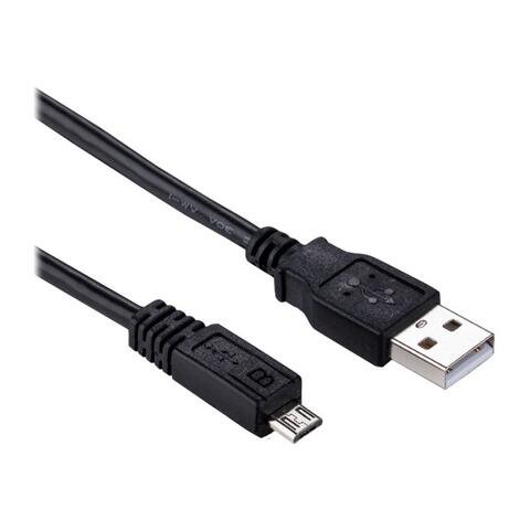 Elivi USB A till Micro B kabel 0,5 m 2.0 | Svart