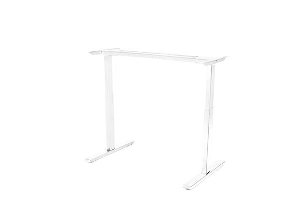 Kenson Compact 2 Sit & Stand Table White | 100kg 