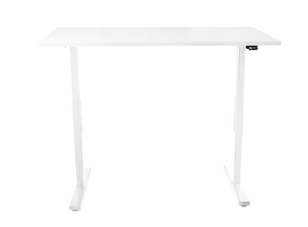 Kenson Compact 2 Sit & Stand Table White | 100kg 