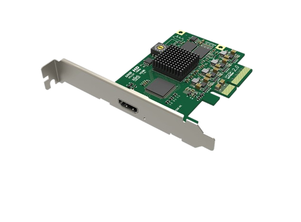Magewell Pro capture HDMI 4K LP PCIe x4, 1-CH HDMI, Ultra HD 4Kp30 