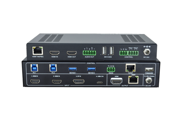 Stoltzen HERA PS42UCH + RX-1 KIT USB-C&HDMI switch w/USB hub + HDBT Rx