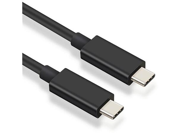Elivi USB4 C till C kabel 0,5 meter Svart, Gen3, 40gbps/100W, 8K 60Hz