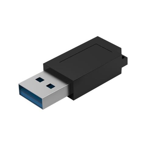 Elivi USB A to USB C adapter USB A M - USB C F 2.0 with keychain