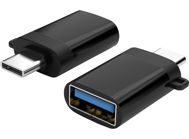 Elivi USB C till USB A adapter Type-C - 5Gbps USB A 3.0 F m/nyckelring 