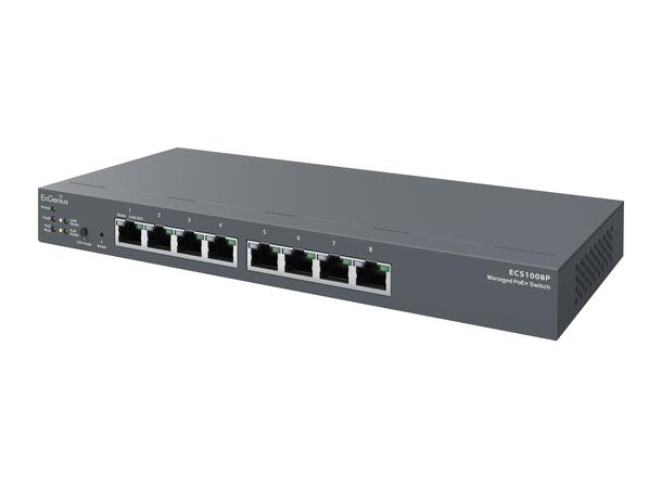 Engenius ECS1008P Cloud Managed Switch 8-Port 1G | 8xPoE+ 55W 
