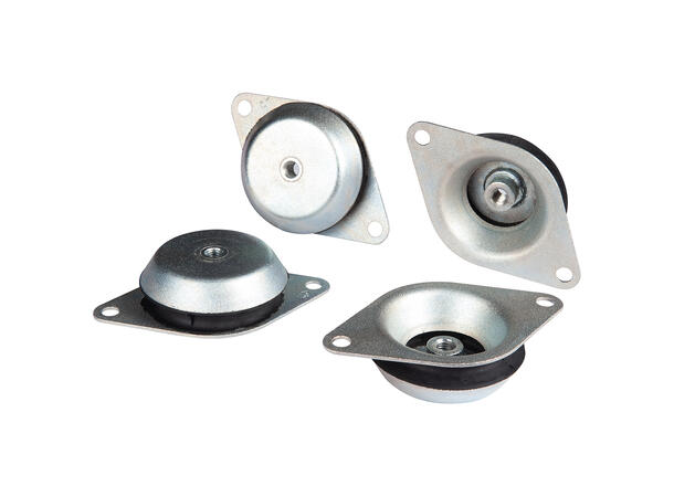 Lande Anti-Vibrasjonssett SH60 | 4 stk. Sett for totallast fra 420 til 700kg 