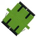 LinkIT Fiber adapter SC/SC Duplex SM |  Clips and flanges | Green