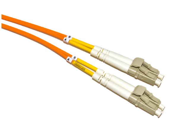 LinkIT Fiberpatch OM2 LC/LC Orange Duplex MM OM2 50/125 LSZH, 2mm 