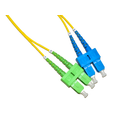LinkIT fiber patch OS2 SC-APC/SC-UPC 20m Duplex | SM | LSZH | Yellow