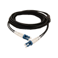 LinkIT outdoor 2 core LC/LC OS2 25m TPU | Duplex |  9/125 | Black