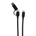 Stoltzen REBEL USB Type C til A/C 3 m USB3.2 2x2 20Gbps, 100W, USB-A 10Gbps