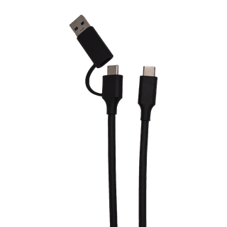 Stoltzen REBEL USB Type C till A/C 2 m USB3.2 2x2 20Gbps, 100W, USB-A 10Gbps
