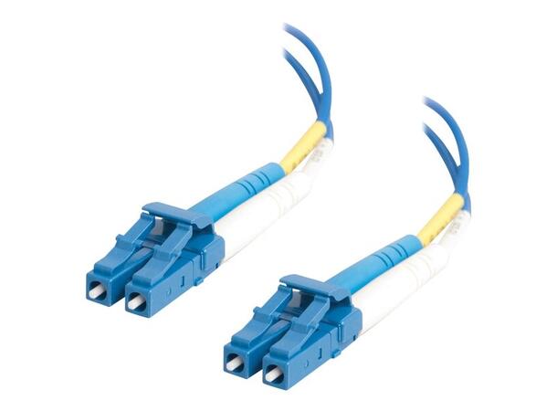 LinkIT Fiberpatch OS2 LC/LC blå Duplex | SM | 9/125 | LSZH 