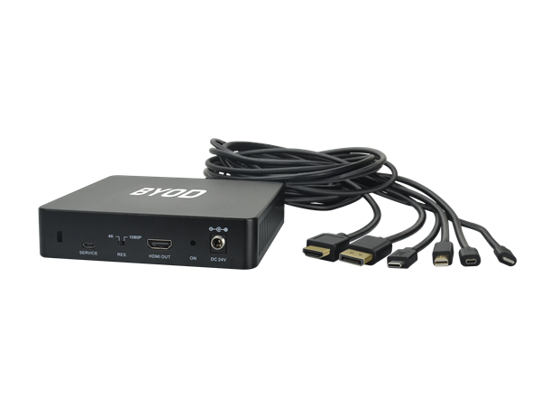 Stoltzen BYOD Presentation Switcher Lightning,USB-C,MiniDP,DP,HDMI,MicroHDMI