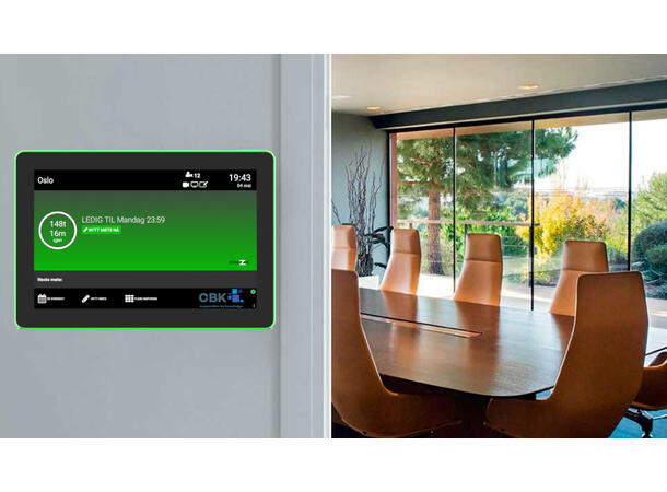 Stoltzen Metis Meeting Room Booking 10" LifeTimeLisens, 10 "1052T Panel & Mount 