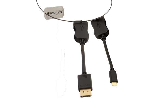 Stoltzen Nyx Adapter Ring Cable 2 4K USB-C, DP - 4K60 