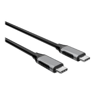 Elivi USB C - C cable 0|5m Black/Space Grey| 10gbps/100W