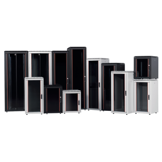 Lande DYNAmic series xxU W600xD600xHxxx | Black | 600kg | 19&quot;