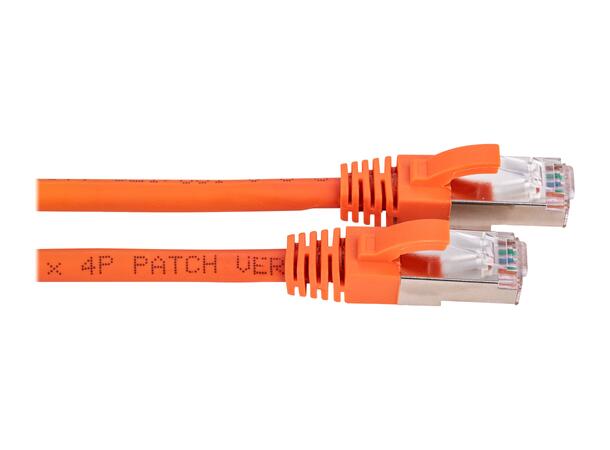 LinkIT Patch S/FTP Cat6 Orange 5m AWG 27/7 | LSZH 