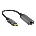 Elivi USB C till RJ45 Nettverks adapter Type-C - Ethernet Female 1000Mbps