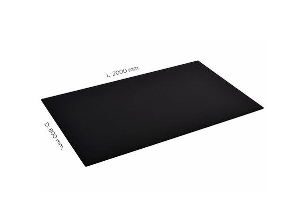 KENSON Compact Table Top 200x80 cm | Black 