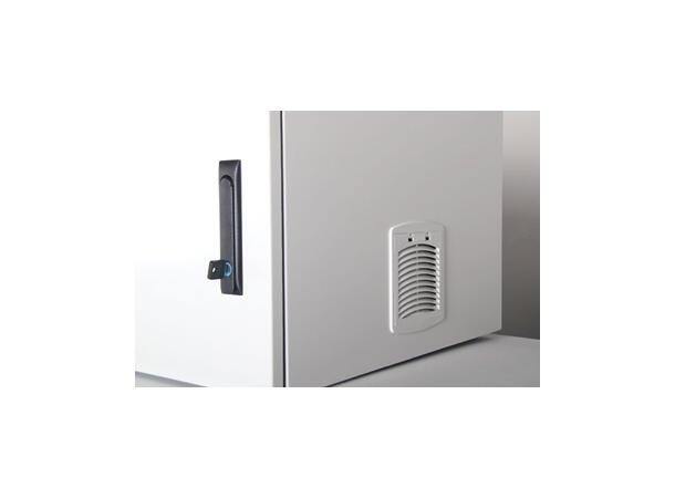 Lande Wall cab. IP55 Sd Grey xxU D450 SAFEbox 19"|Indoor|w/Steeldoor|Hxxx 
