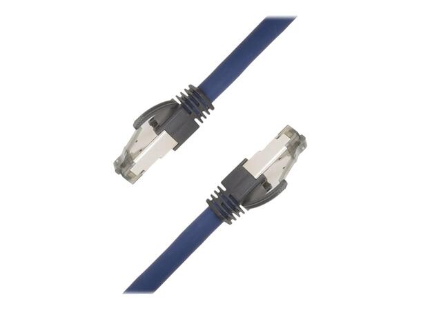 LinkIT Patch S/FTP Cat8.1 Blå 1.5m AWG 24/7 | LSZH | 8mm 