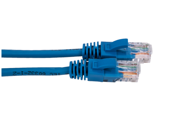 LinkIT Patch U/UTP Cat.5E Blue PVC | AWG 26 | Snagless 