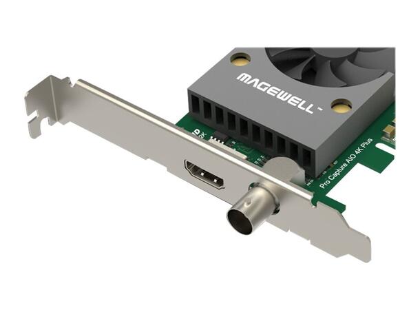 Magewell Pro capture AIO 4K Plus LP PCIe x4, 1-CH HDMI/SDI 