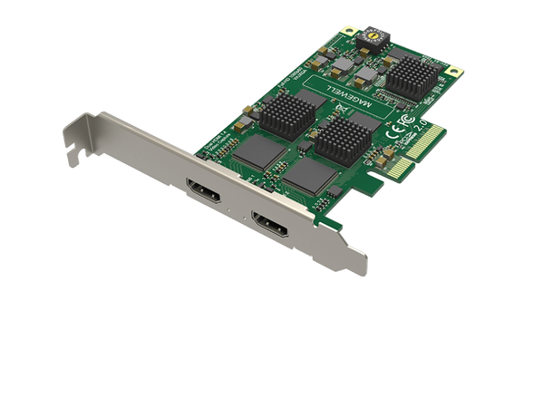 Magewell Pro capture dual HDMI LP PCIe x4, 2-CH HDMI 