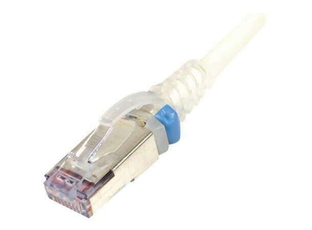 Siemon Patch Cable Cat.6 UTP White Clear Boot| LSOH 