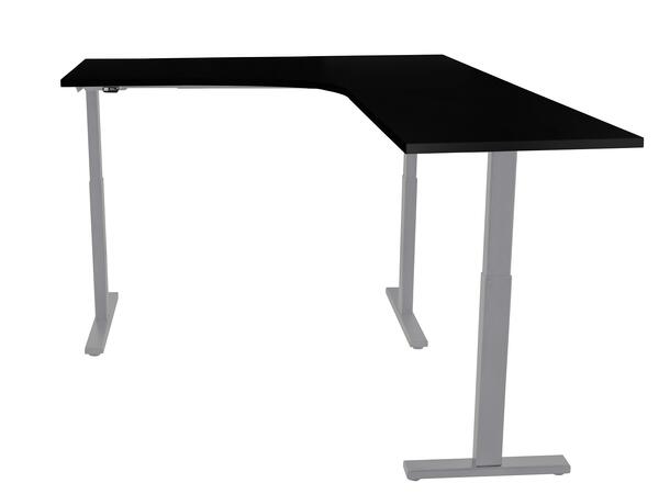 KENSON 3 Sit & Stand Table Silver 