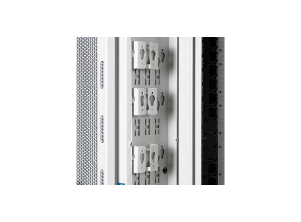 Lande PDU Datacenter mounting panel 42U - W:100 mm vertical PDU Black 