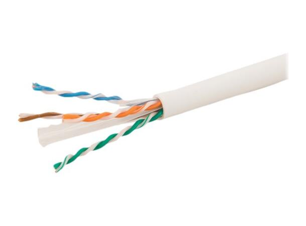 LinkIT Cat.6 U/UTP LSZH white 500m Installation cable | AWG 23/1 | 250Mhz 