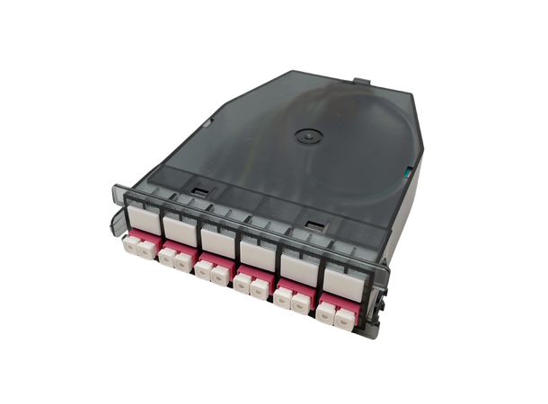 LinkIT MTP Cassette OM4 A 12xLC low loss A | 1xMPO connector | 12xLC 