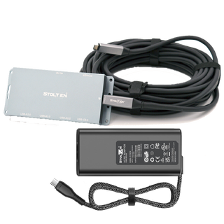 Stoltzen HERA HuddleHub Mini 65W + 3 m PD 65W | 3 m USB-C Host Kabel