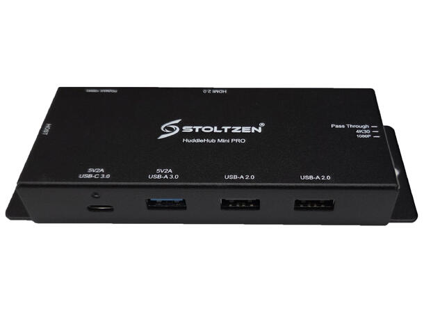 Stoltzen HERA HuddleHub Mini Pro w/PD in 4K@60hz | USB Smart Power | Edid Manager 