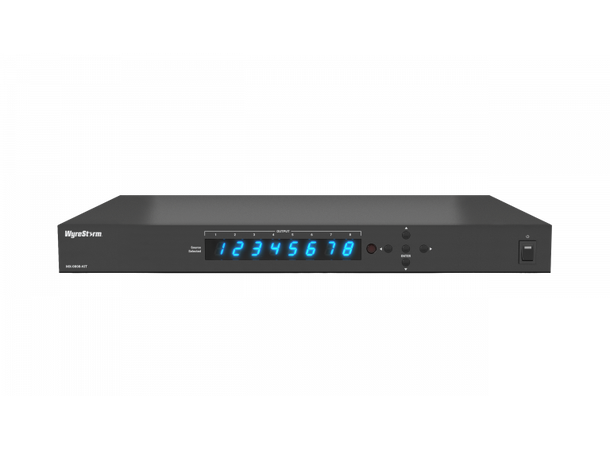 Wyrestorm MX-0808-KIT-V2 UHD HDBaseT™ 8x8 HDBaseT™ Matrix | PoH | Includes 8 R 