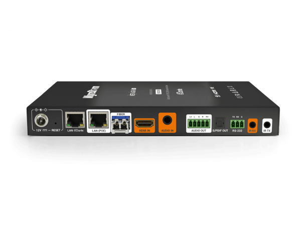 Wyrestorm NHD-500-DNT-TX 4K60Hz 4:4:4 Encoder | 2GbE RJ45 + SFP | Dante A 