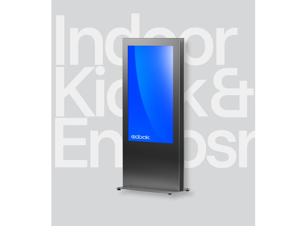 Edbak IDS10 Indoor Kiosk 65" With protective glass 