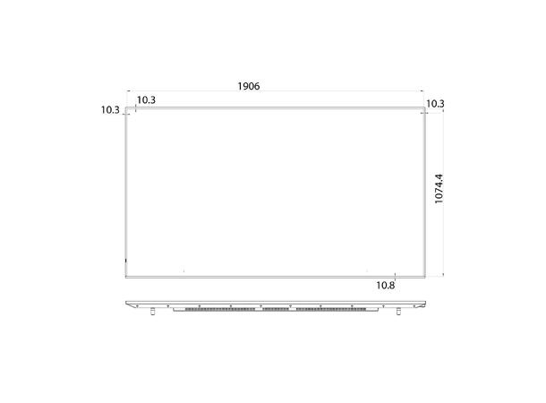 Hisense 86" 24/7 UHD 4K 500 nits D-LED Haze 25% | Wireless share | Android 11 