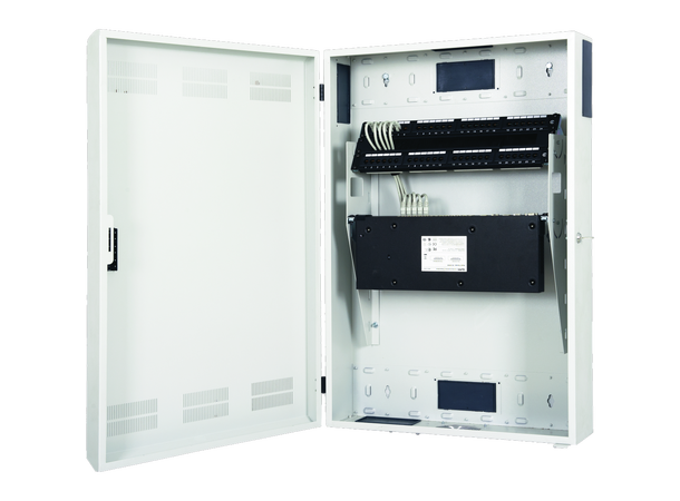 Lande Wall rack W600xD200 Grey 6U SLIMbox 19" W600 | 3+3U | H900 